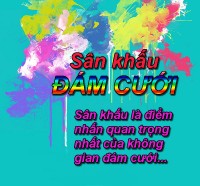 Cho thuê sân khấu đám cưới